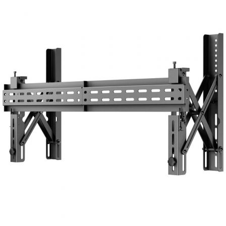 AISENS VW70LPOX-257 Soporte para Videowall Nivelable con Función Pop-Out, Negro